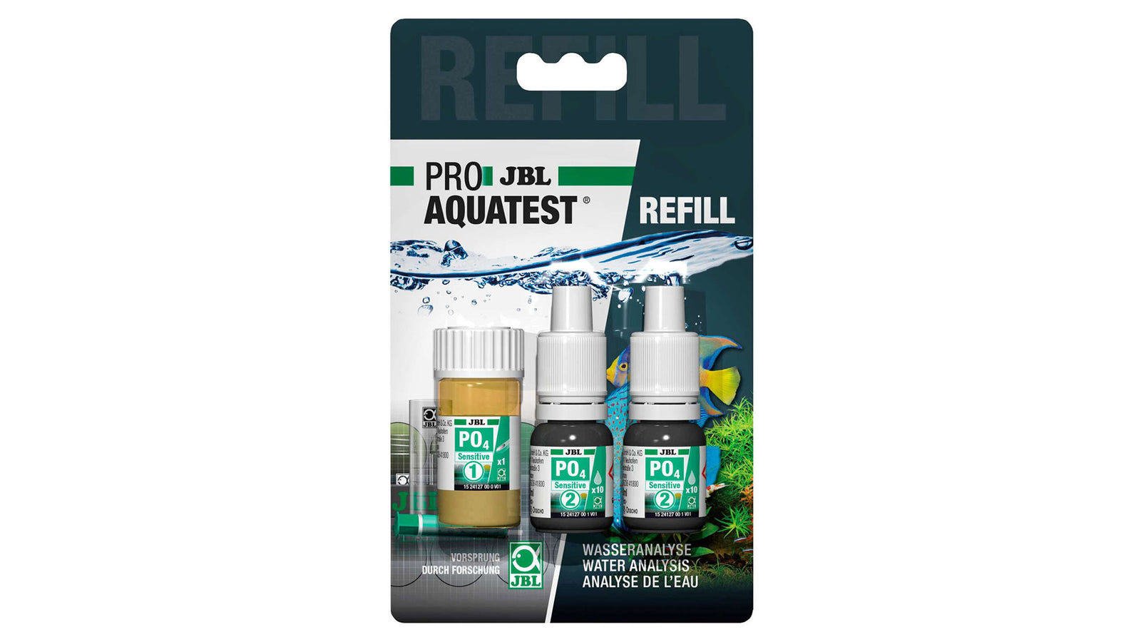 JBL PROAQUATEST PO4 Phosphat Sensitive - GarnelenTv-Shop

JBL PO4 Phosphat Test für Aquarium und Teich