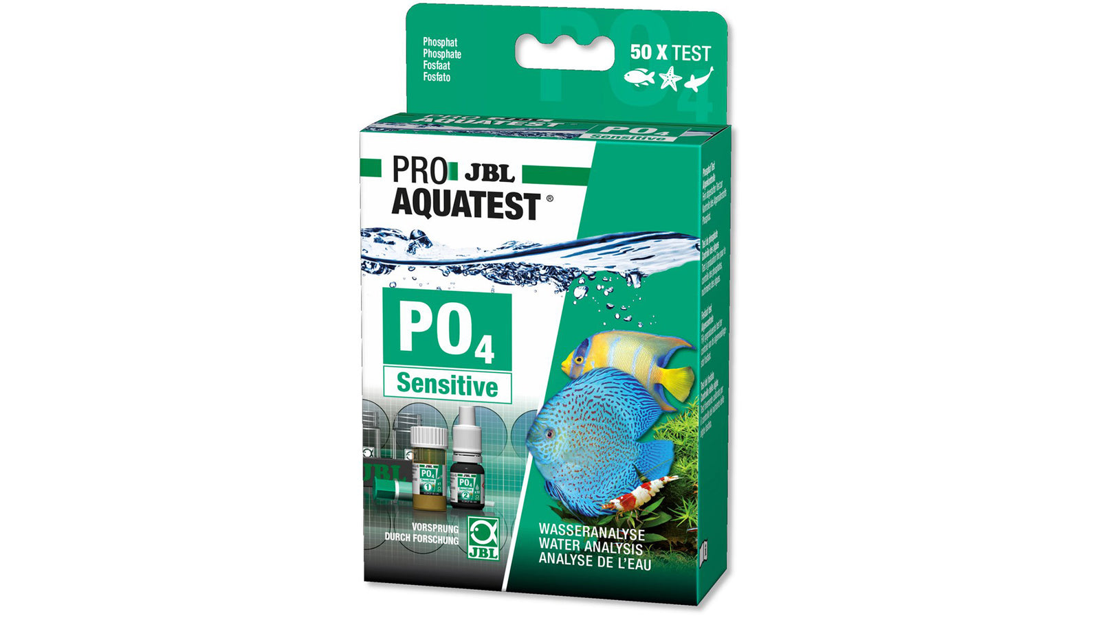JBL PROAQUATEST PO4 Phosphat Sensitive - GarnelenTv-Shop

JBL PO4 Phosphat Test für Aquarium und Teich