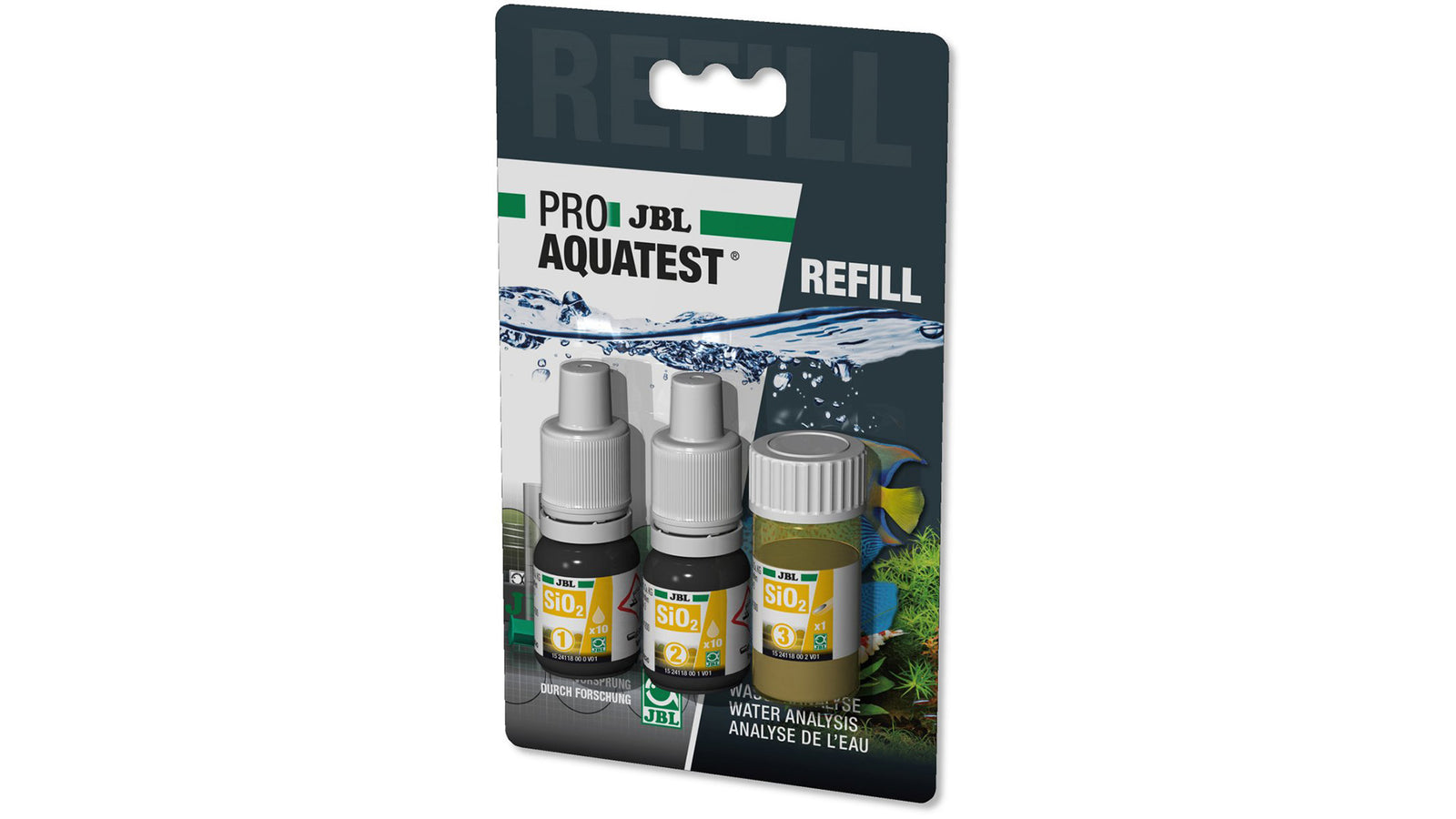 Silikattest JBL für Kieselalgenkontrolle im Aquarium