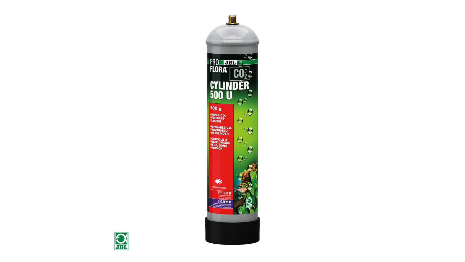 JBL PROFLORA CO2 CYLINDER 500 U - GarnelenTv-Shop

JBL PROFLORA 500g CO2 Einwegflasche mit Standfuß
