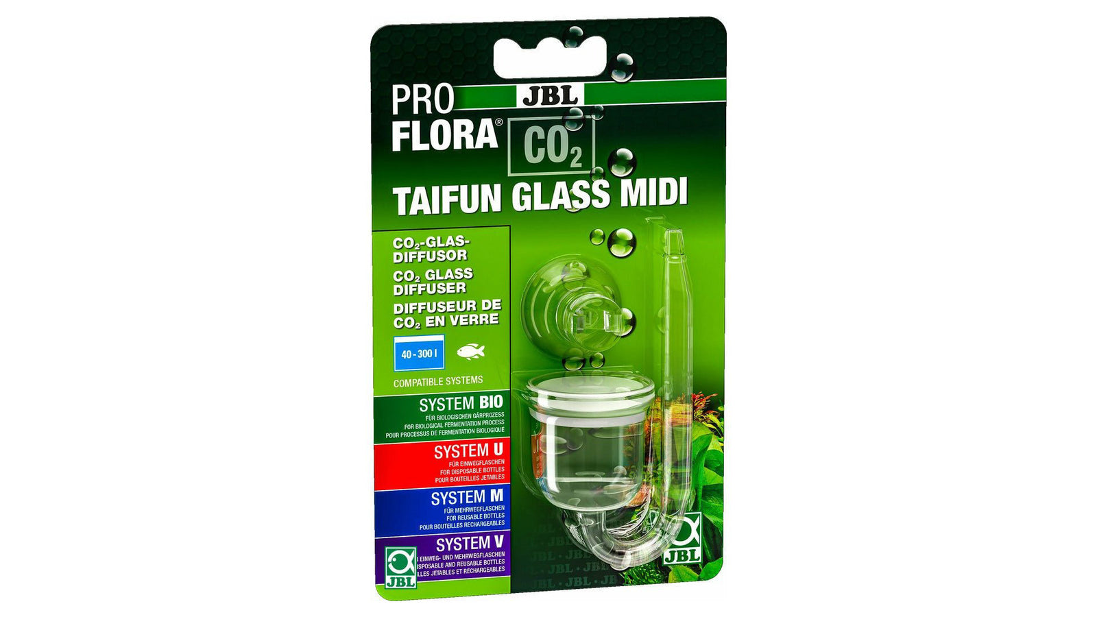 JBL PROFLORA CO2 TAIFUN GLASS - GarnelenTv-Shop

JBL PROFLORA TAIFUN GLASS CO2-Diffusor im Aquarium

