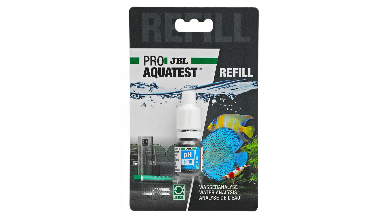 JBL ProAquaTest pH Test-Set 3,0-10,0 - GarnelenTv-Shop

JBL ProAquaTest pH Test-Set mit Farbkarte und Küvette
