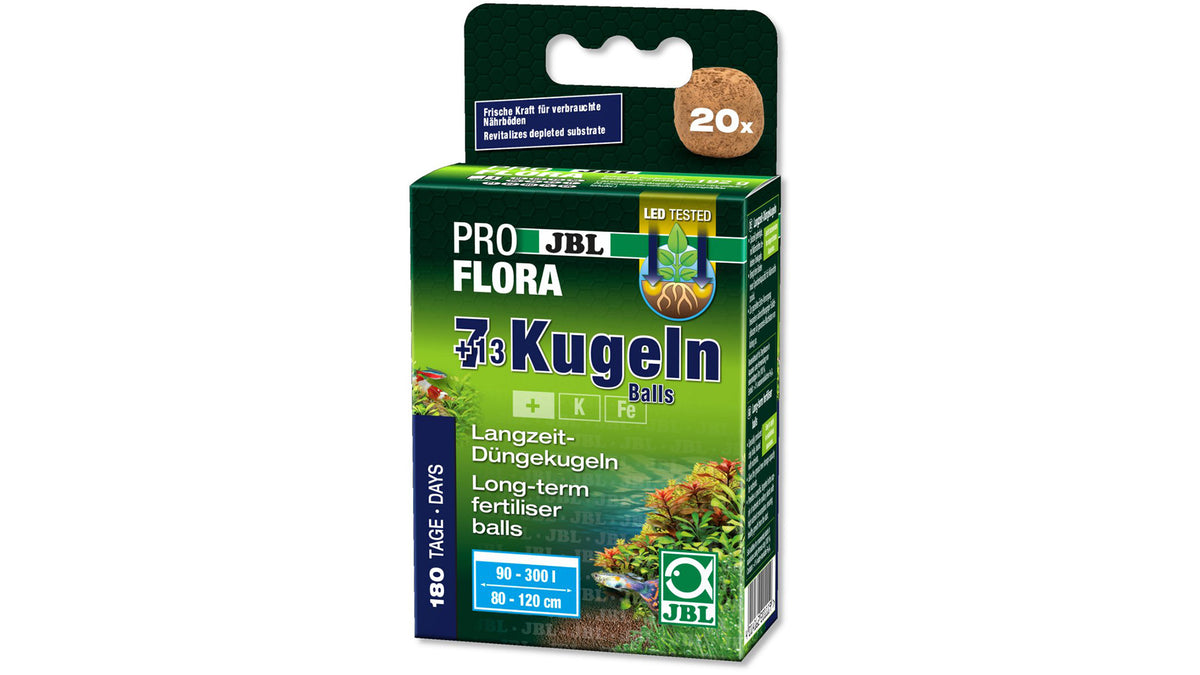 JBL ProFlora - Die 7 Kugeln - GarnelenTv-Shop

Nährstoffreiche JBL ProFlora Düngekugeln für Aquarienpflanzen

