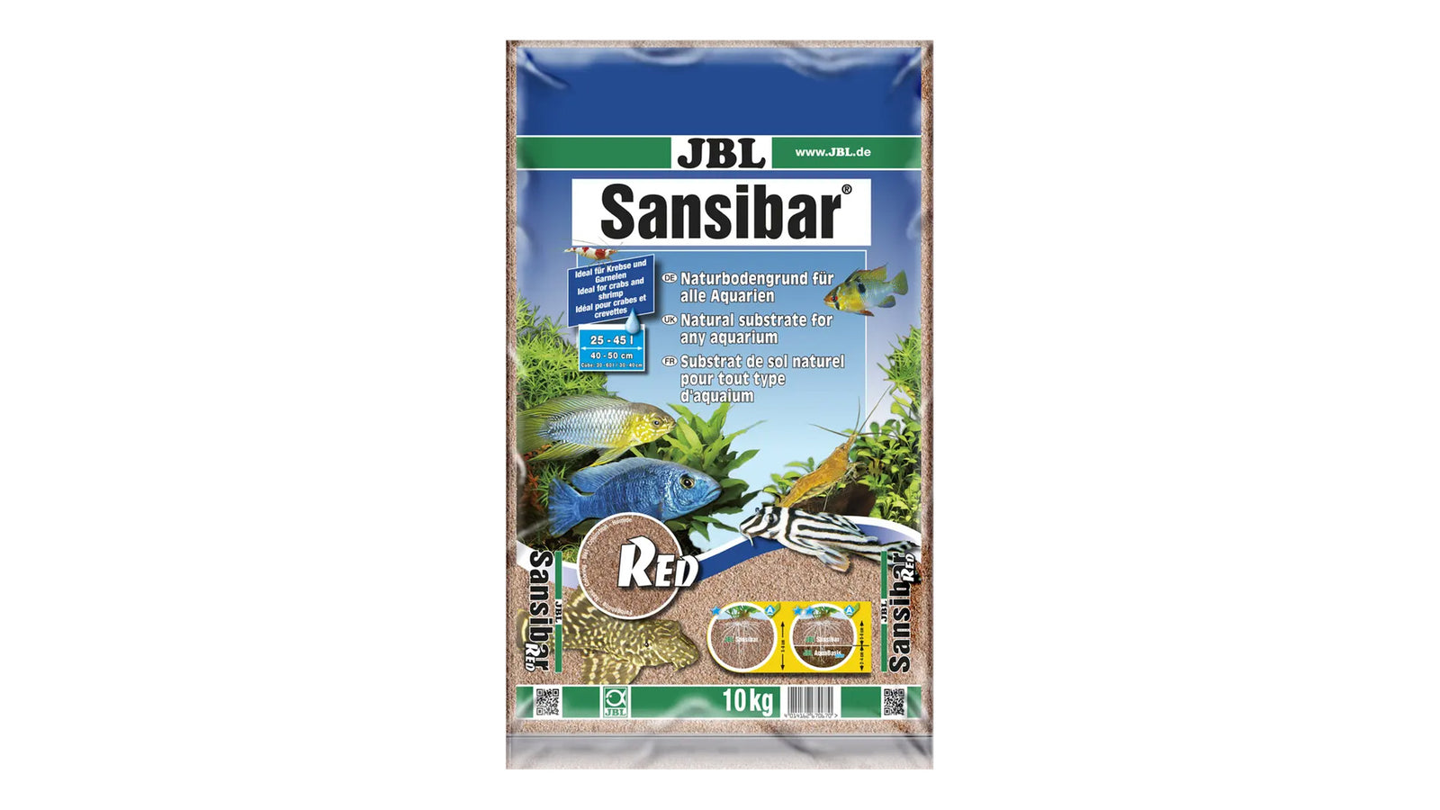 JBL Sansibar - Red - GarnelenTv-Shop

Feiner Natursand Bodengrund für gesunde Aquarienpflanzen und Fische

