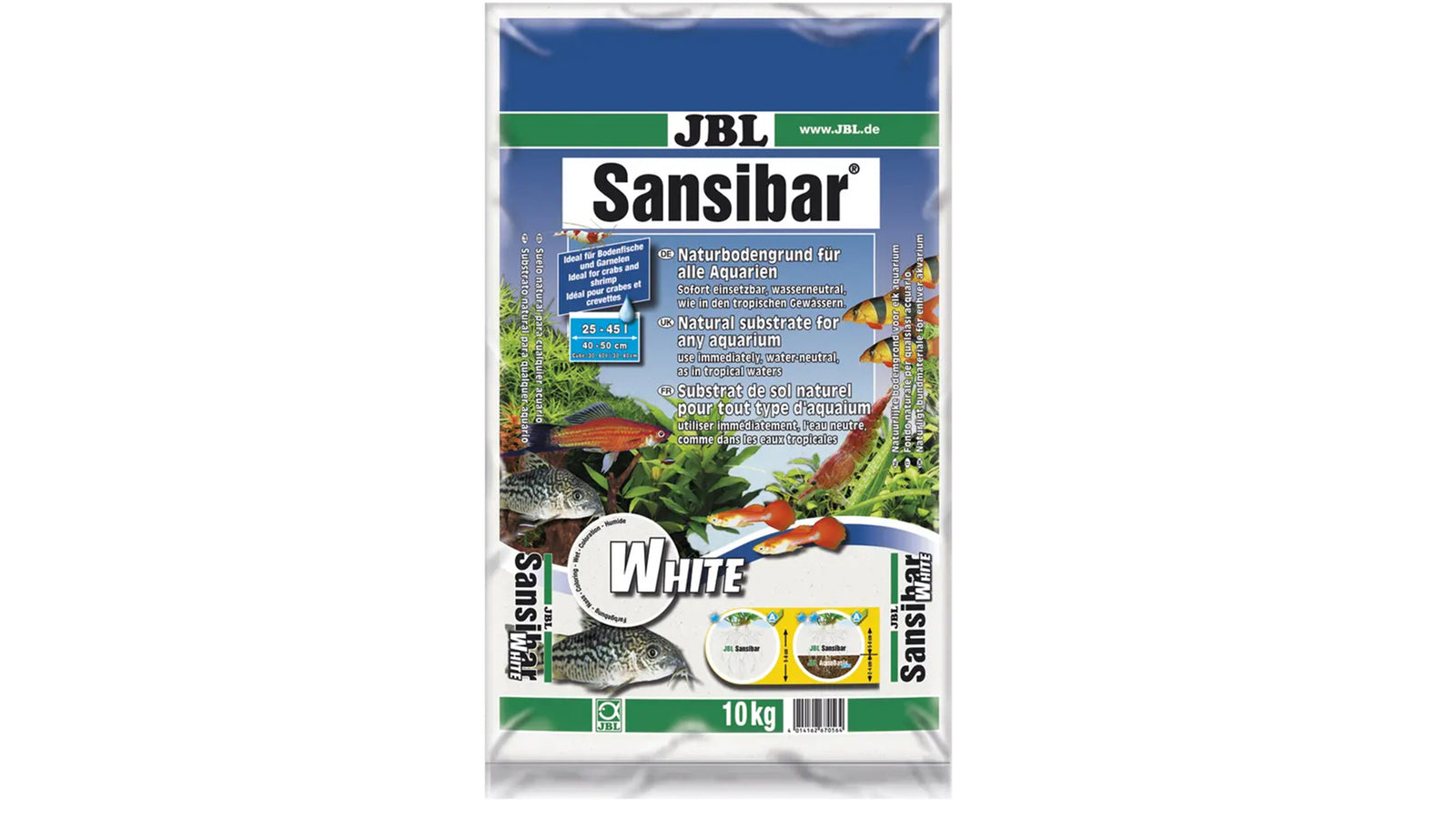 Feiner Granitsand für Aquarienpflege und sicheren Halt von Pflanzenwurzeln