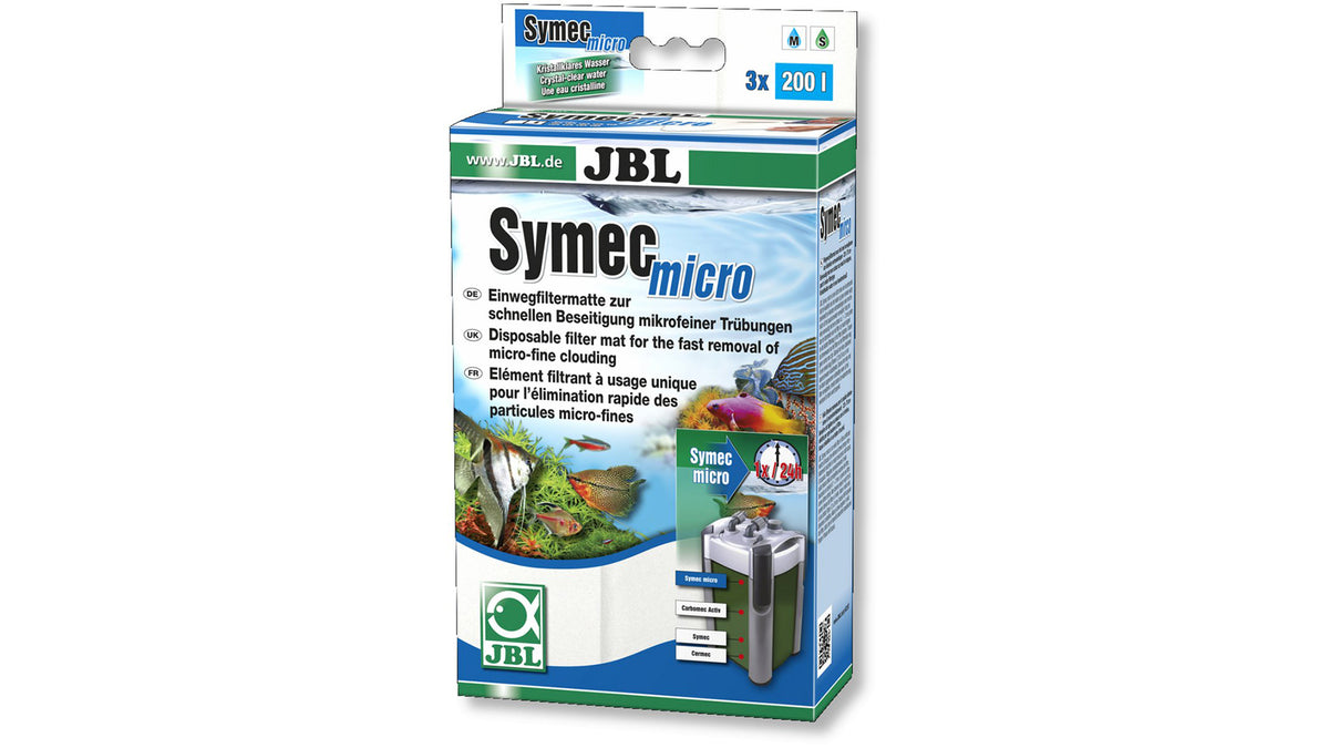 JBL Symec micro - GarnelenTv-Shop

JBL Symec Micro Mikrovlies Filtermatte für klares Aquariumwasser
