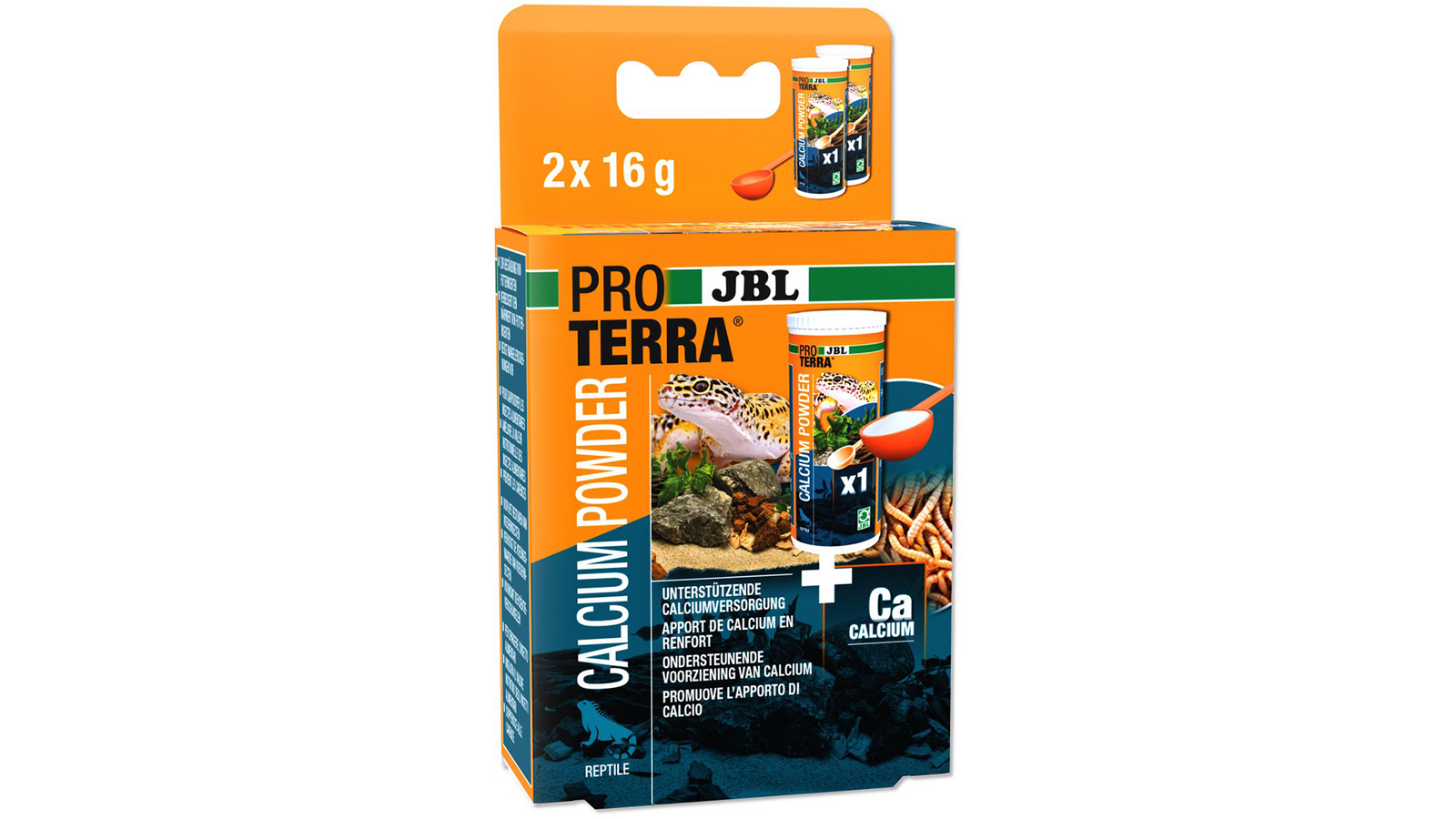 JBL PROTERRA Calcium Powder – Ergänzungsfutter für Reptilien