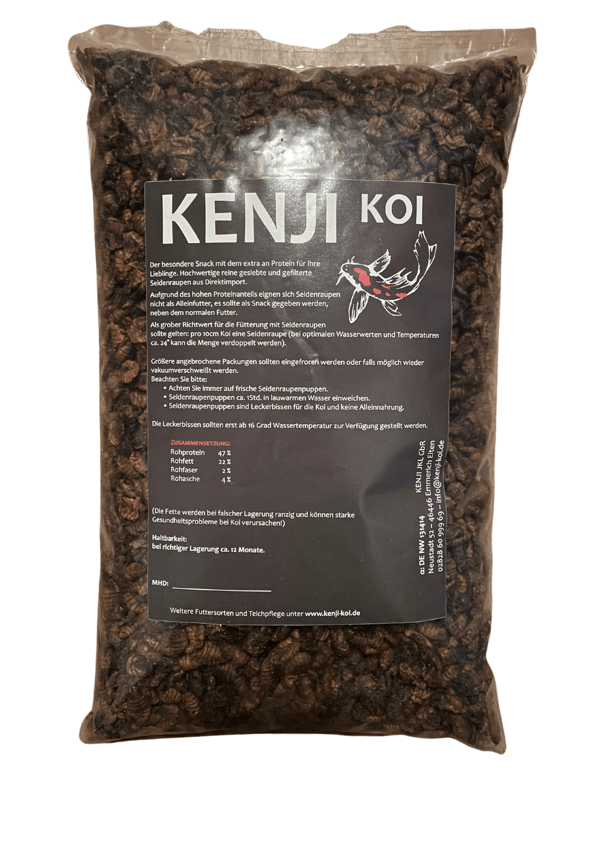 KENJI KOI Snack - Seidenraupen
