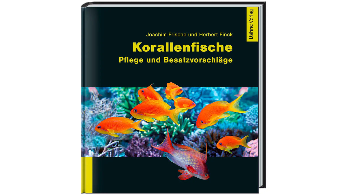 Korallenfische Buch Riffaquarium Pflege Besatz Frische Finck Dähne Verlag