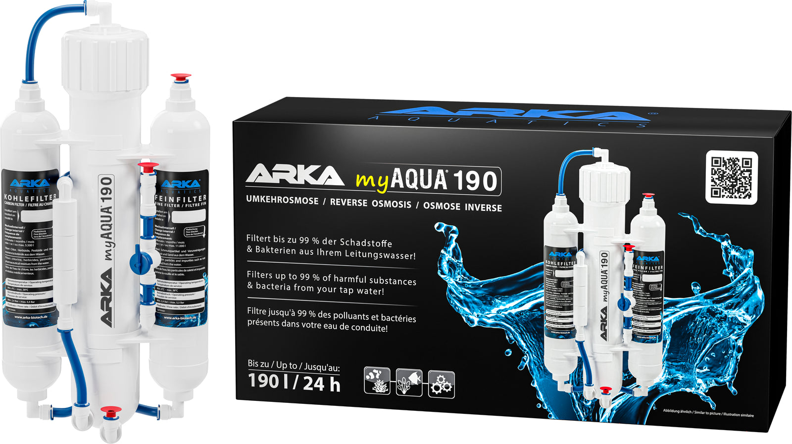 ARKA myAqua Umkehrosmoseanlage für Aquarien
