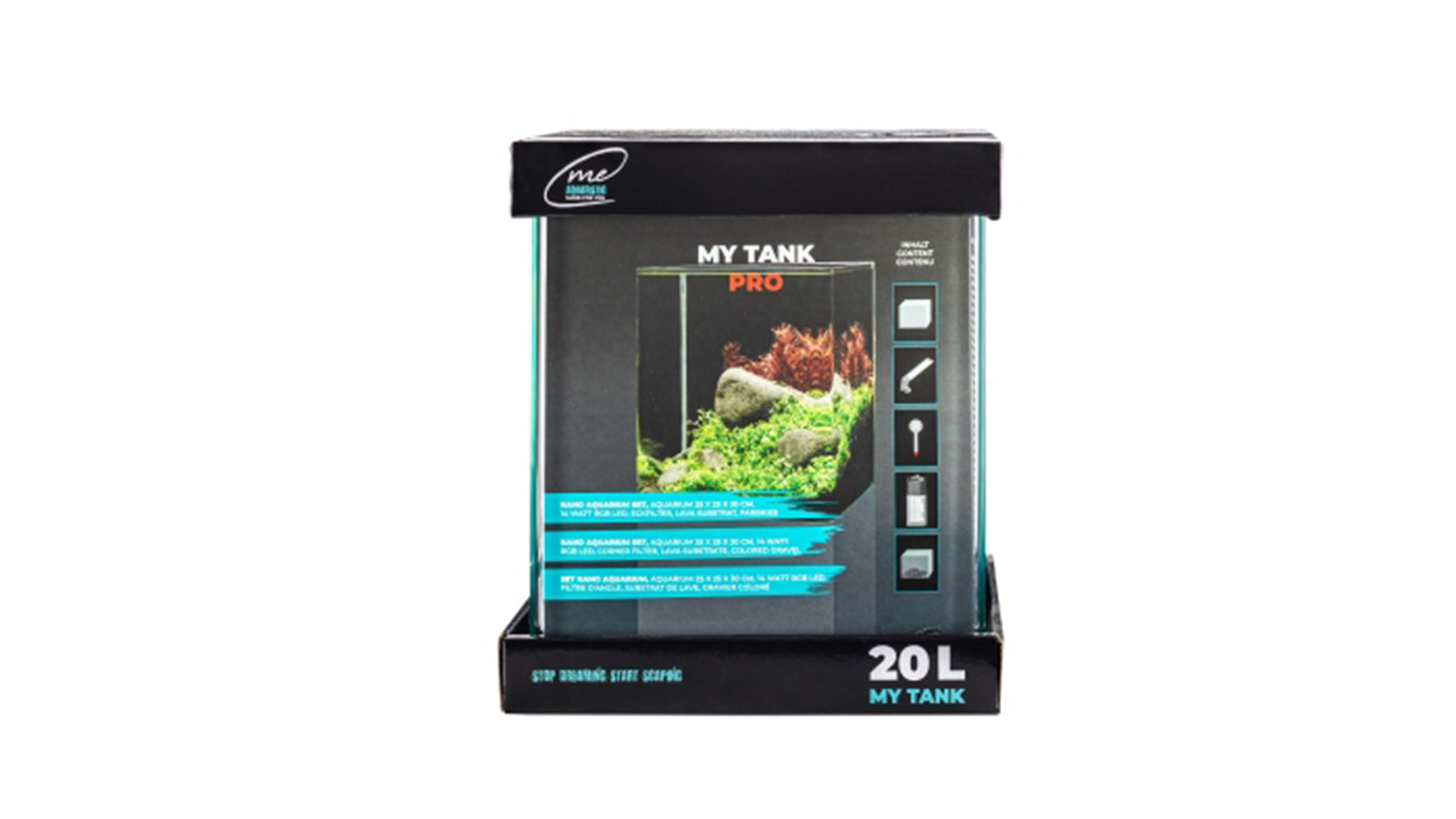 ME My Tank Pro Aquarienset 20 Liter