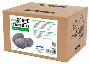 ARKA Aquascaping-Gestein – Lava Pebbles in vielen Größen
