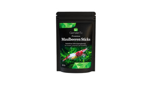 Premium Maulbeeren Sticks 50g für Zwerggarnelen, Neocaridina Garnelen und Schnecken
