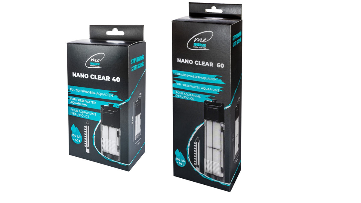 Me Nano Clear Eckfilter 40 und 60