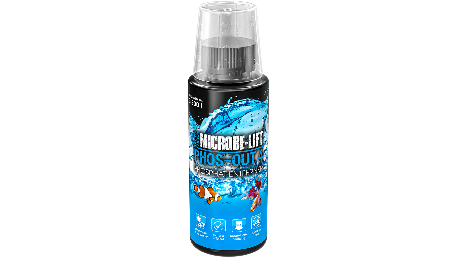 Microbe-Lift Phos-Out 4 Flasche für Aquarien