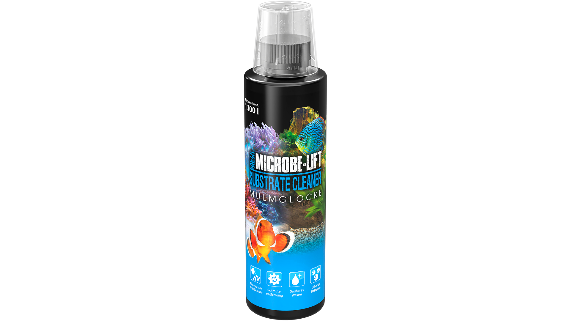 Microbe-Lift Substrate Cleaner für Aquarium Bodengrund