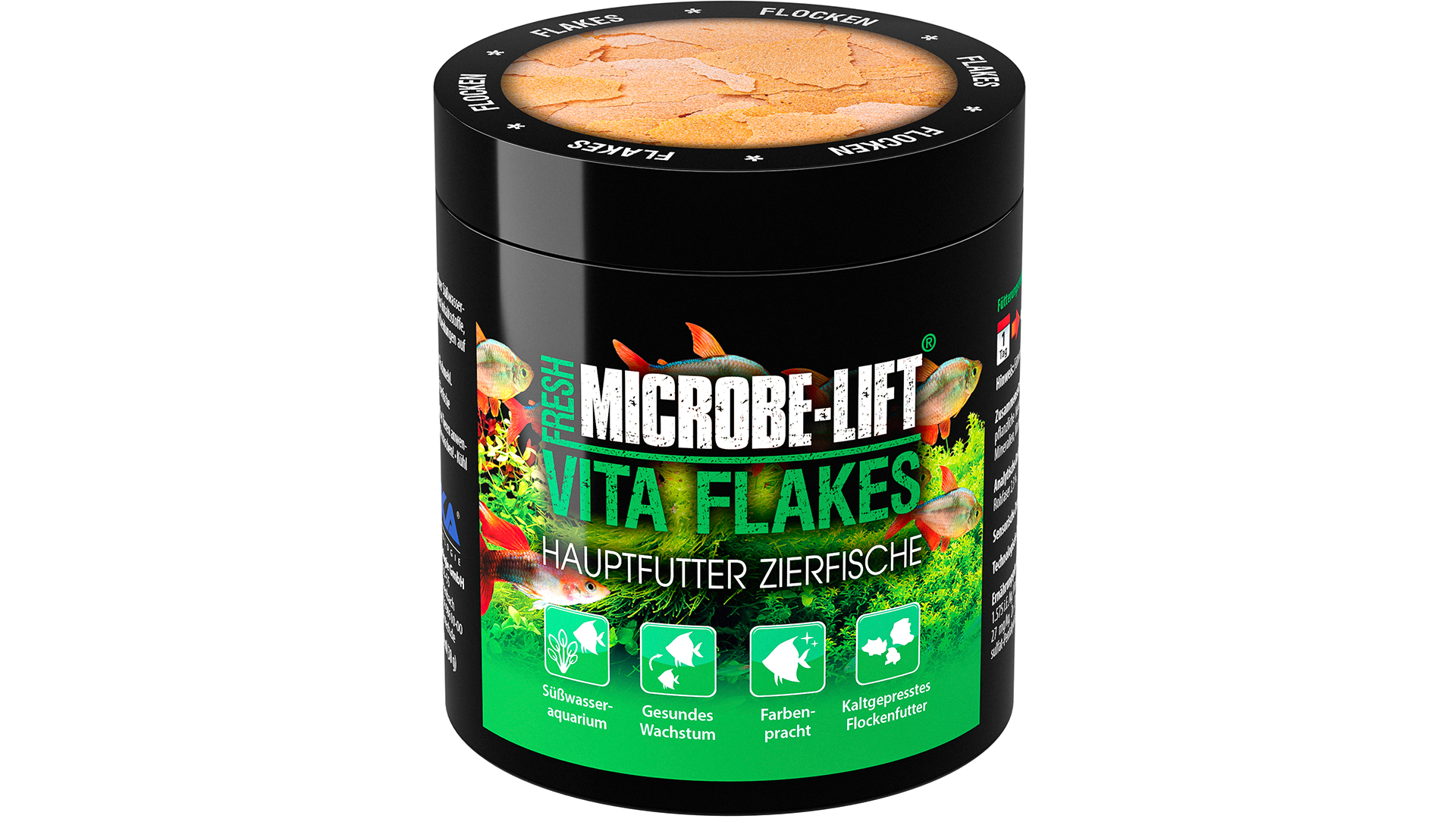 Microbe-Lift Vita Flakes Flockenfutter - Hauptfutter Zierfische