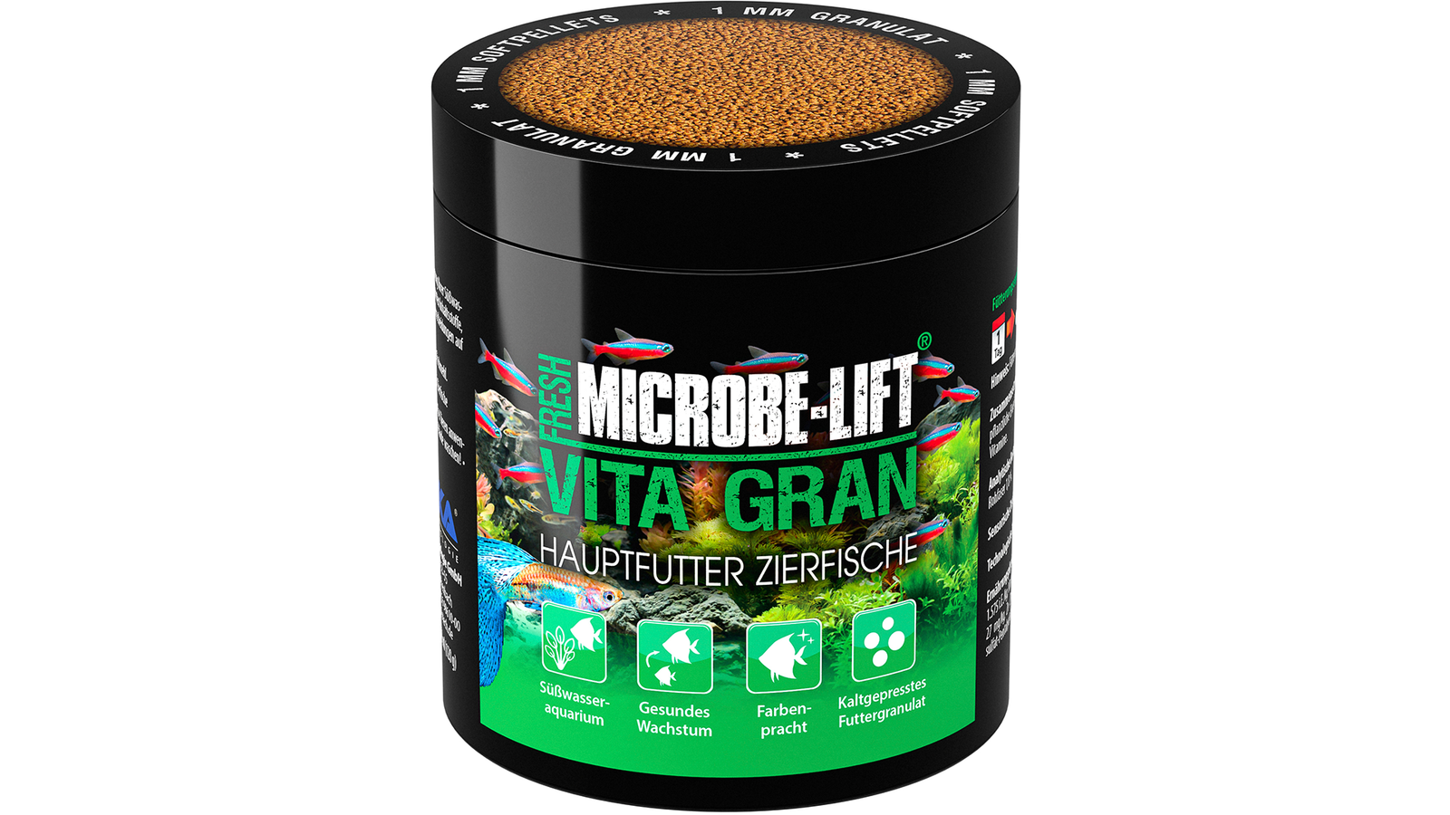 Microbe-Lift Vita Gran Granulatfutter für Zierfische