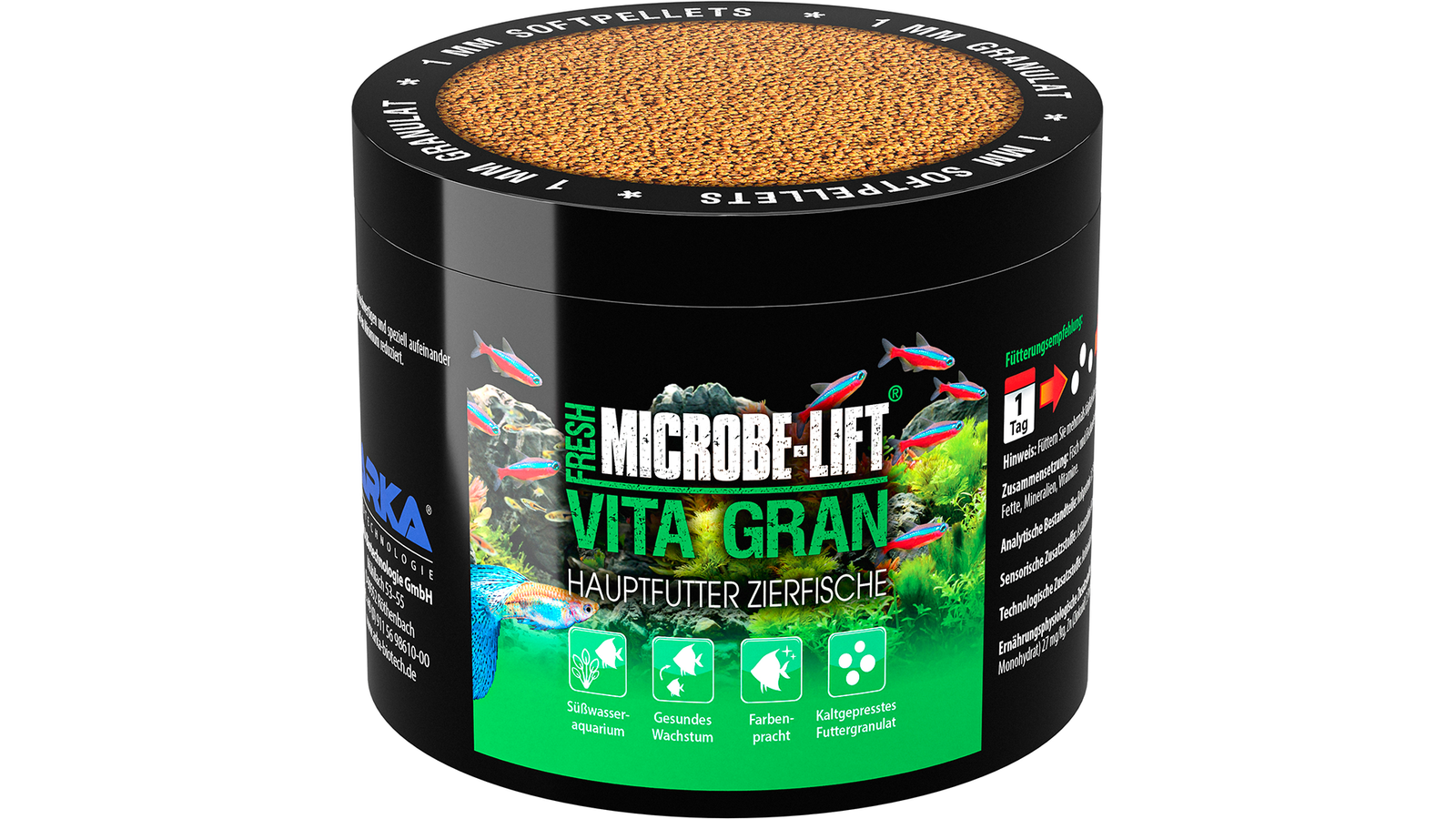 Microbe-Lift Vita Gran Granulatfutter für Zierfische