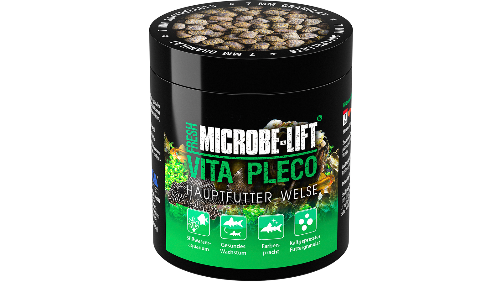 Microbe-Lift Vita Pleco Welsfutter – Kaltgepresstes Softgranulat
