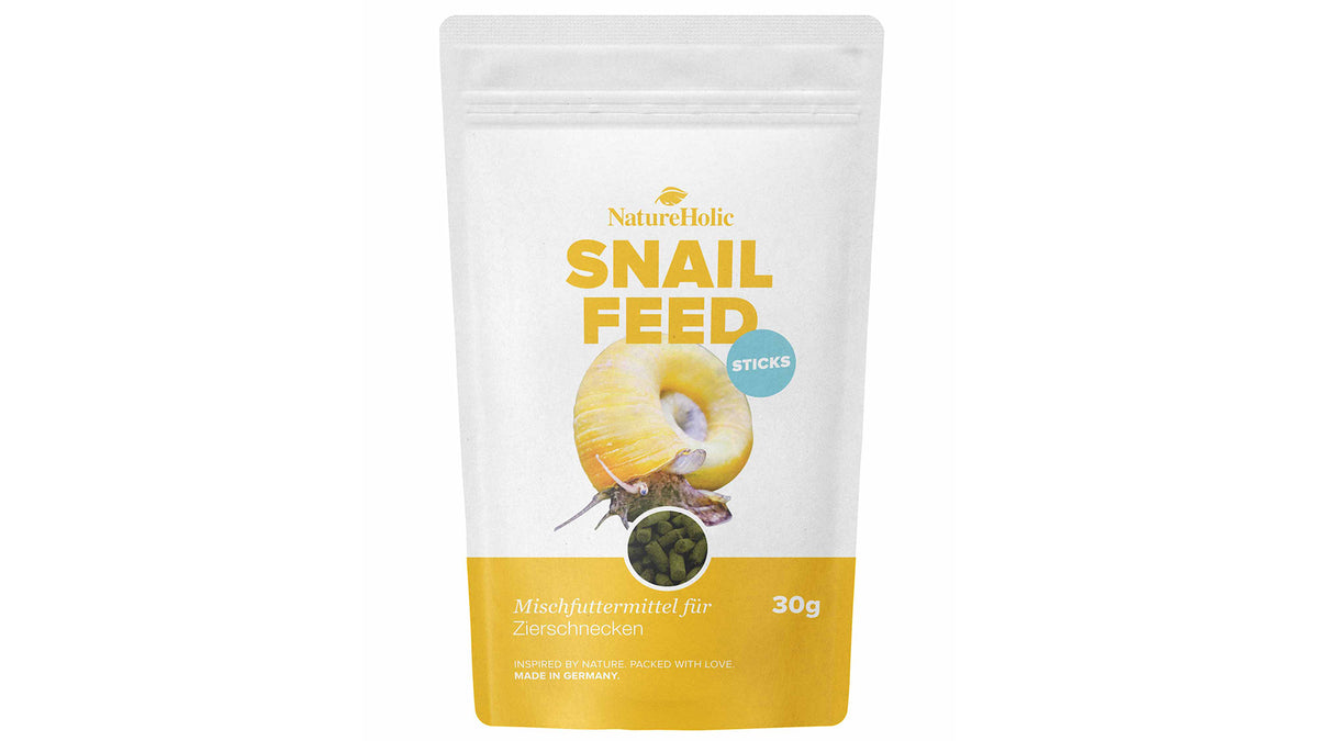 NatureHolic - Schneckenfeed Sticks - 30g - Snailfeed Sticks