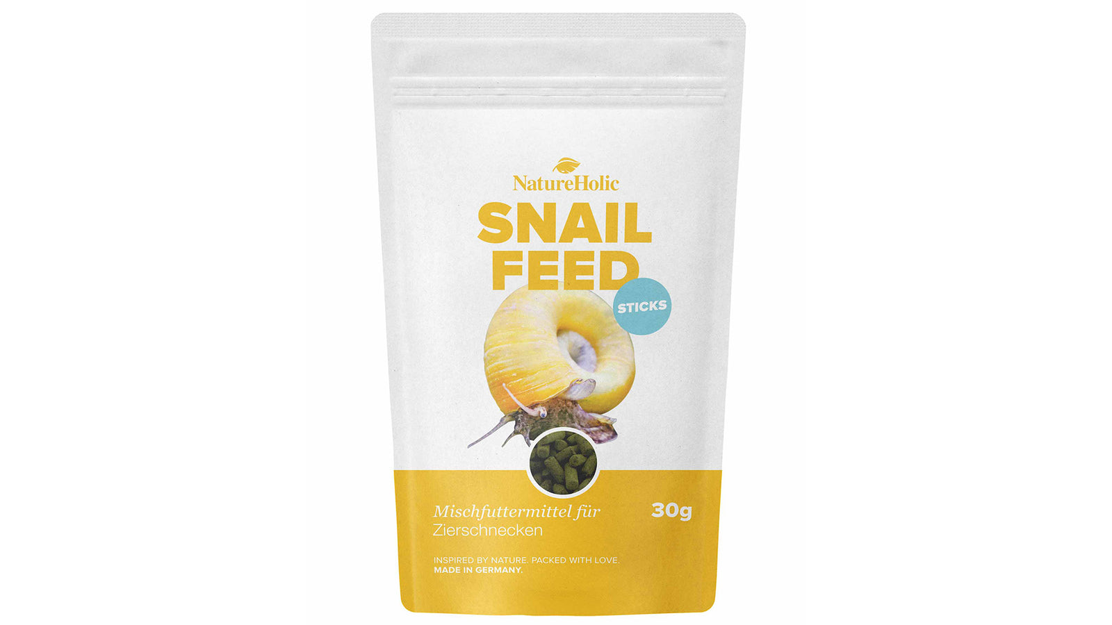 NatureHolic - Schneckenfeed Sticks - 30g - Snailfeed Sticks