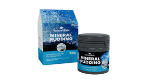 NatureHolic Mineral Pudding Wirbellosenfutter 50 ml als mineralstoffreiche Puddingpaste zum Andrücken an die Aquarienscheibe für Garnelen, Krebse, Schnecken und Muscheln

