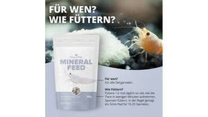 NatureHolic Mineralfeed Garnelenfutter 30 g als mineralreiche Pads für Garnelen, Krebse, Krabben und Schnecken