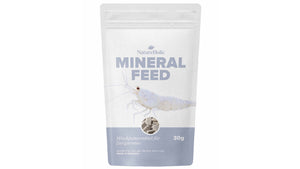 NatureHolic Mineralfeed Garnelenfutter 30 g als mineralreiche Pads für Garnelen, Krebse, Krabben und Schnecken
