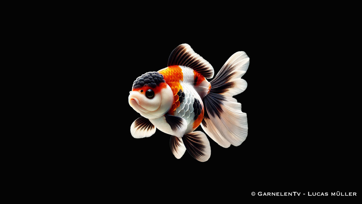 Oranda Panda-Tricolor - Carassius auratus auratus (8-9 cm)