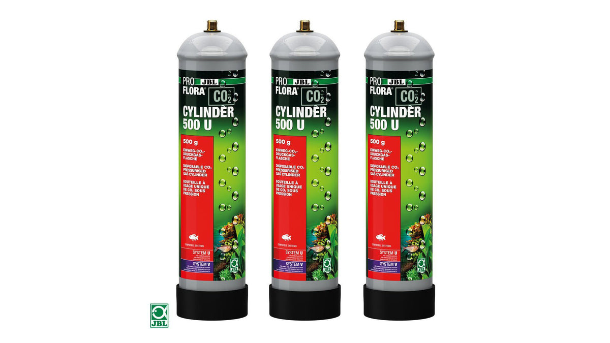 CO2 Einwegflaschen Set mit Gummistandfuß und TÜV-Prüfung