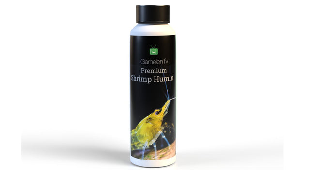 GarnelenTv Huminstoff Paket mit Premium Shrimp Humin, Fish Humin, Seemandelbaumblättern und Erlenzapfen für Garnelen und Zierfische