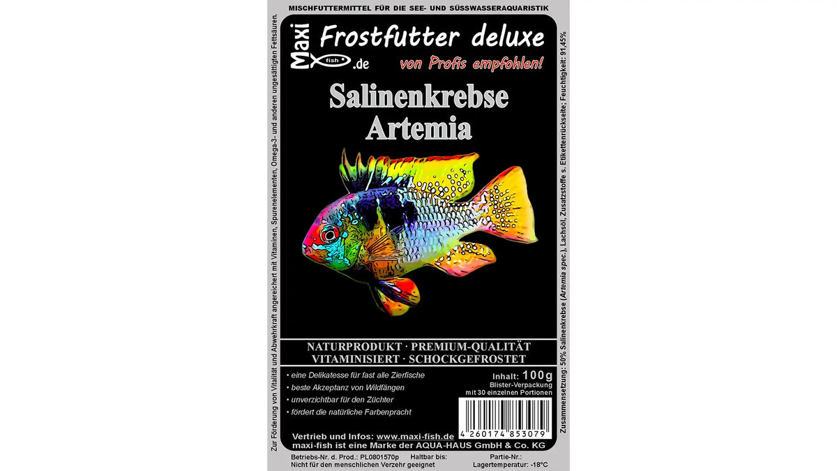 Salinenkrebse (Artemia) - Frostfutter von maxi-fish