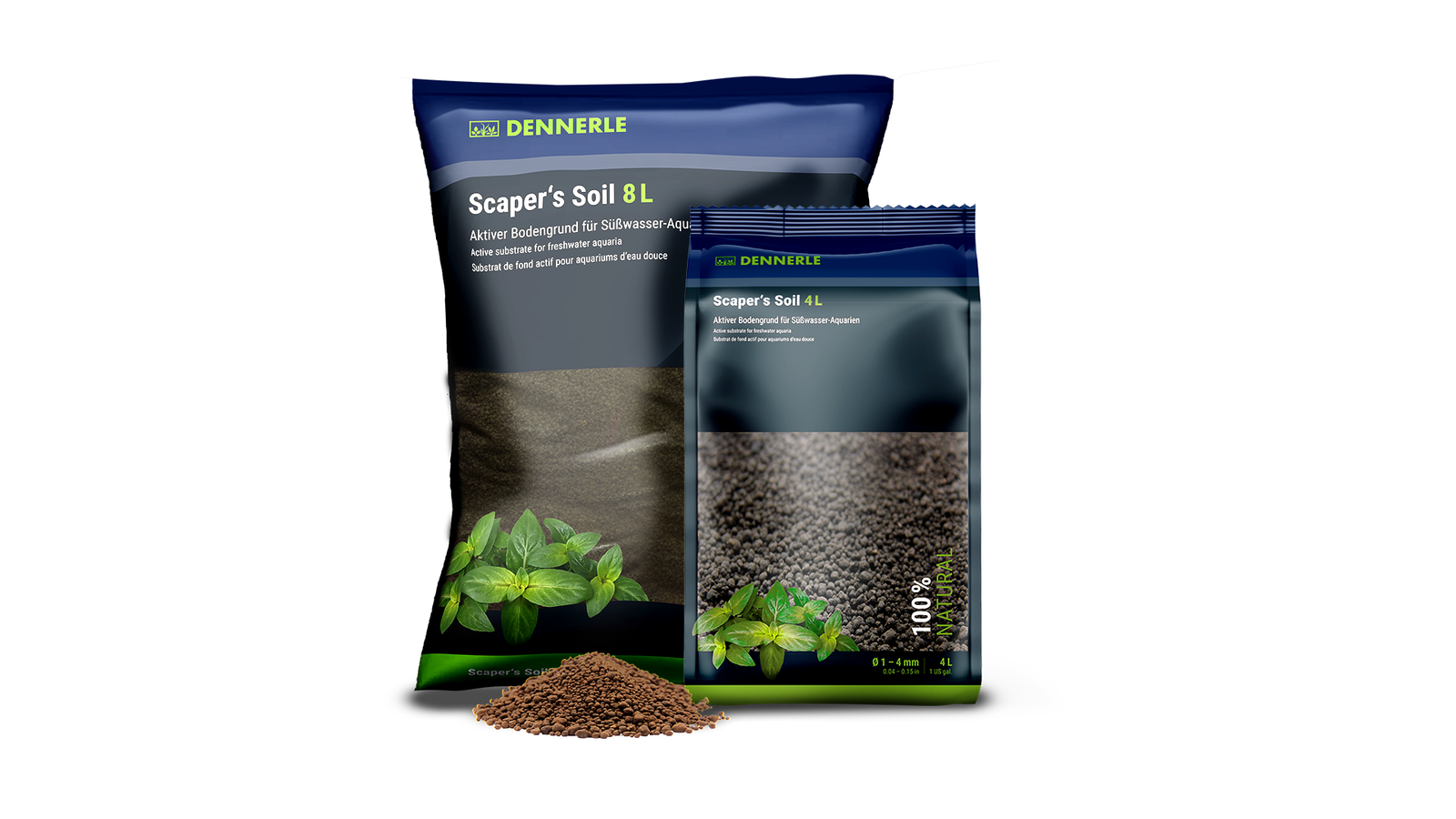 Dennerle Scaper's Soil – Aktiver Bodengrund für Aquascapes