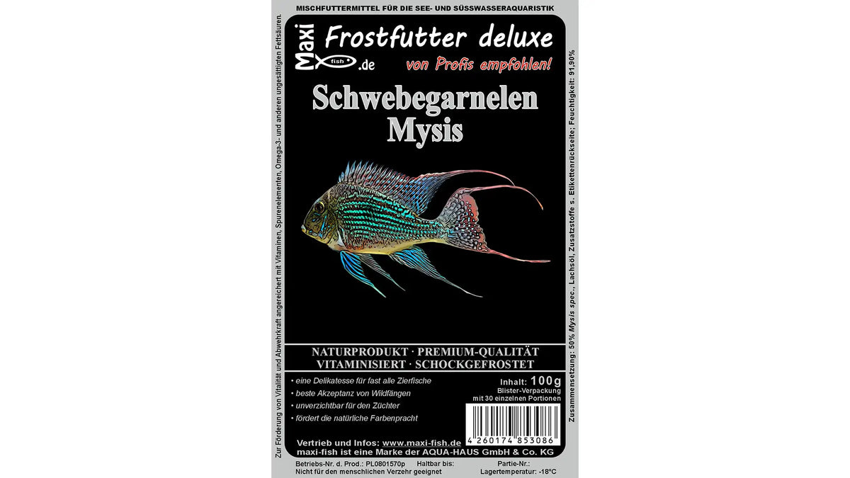 Schwebegarnelen (Mysis) - Frostfutter von maxi-fish