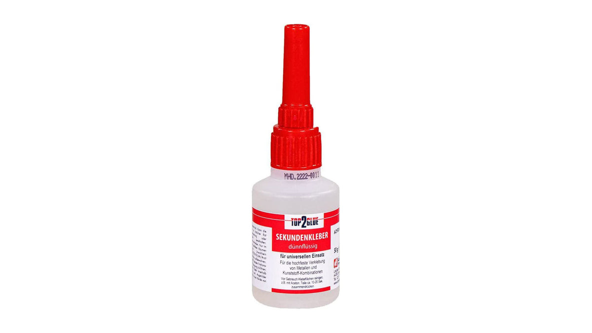Sekundenkleber dünnflüssig 20g (1 Flasche) im GarnelenTv Shop für Pflanzen, Wurzeln und Steine