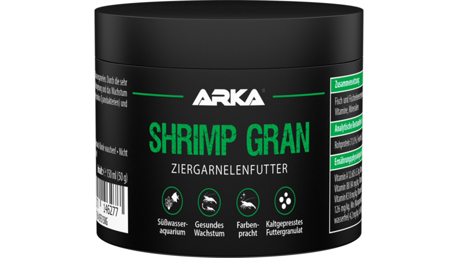 Shrimp Gran Garnelenfutter für Ziergarnelen (150ml)