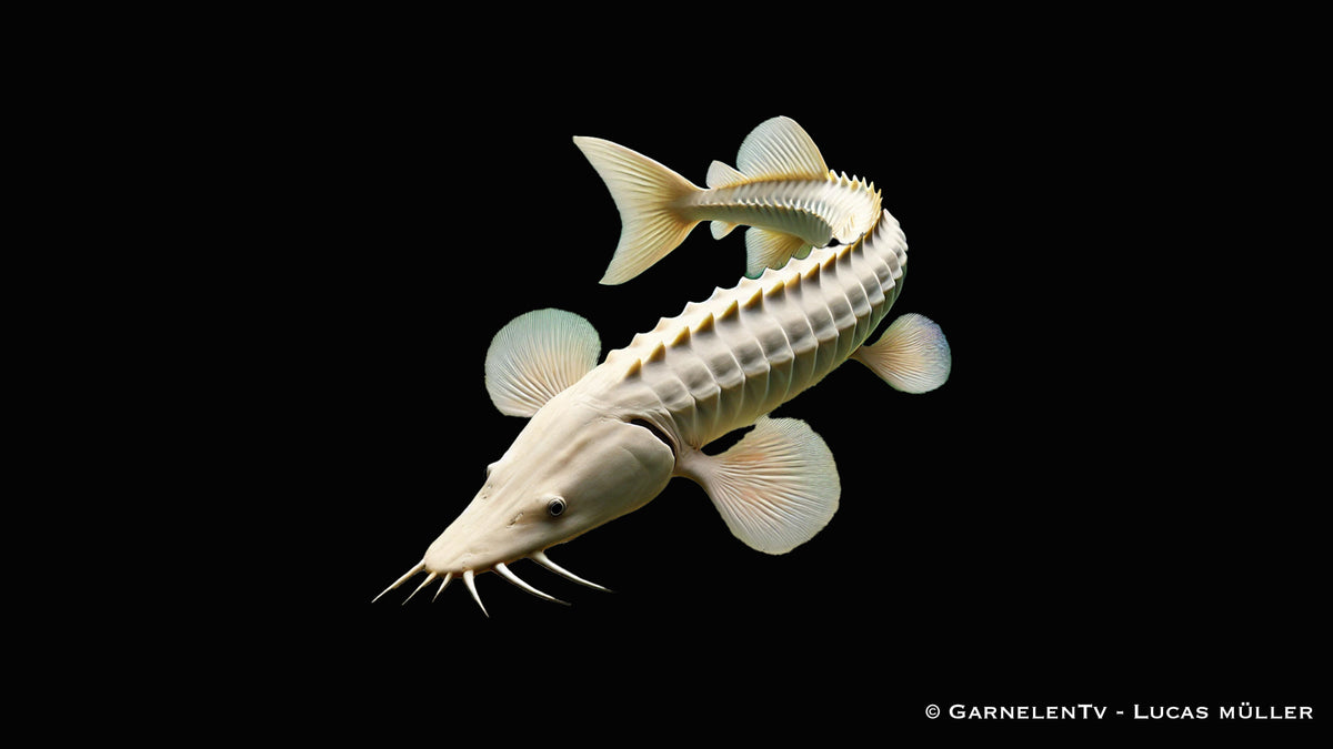 Stör Sterlet Albino- Acipenser ruthenus (25-30 cm)