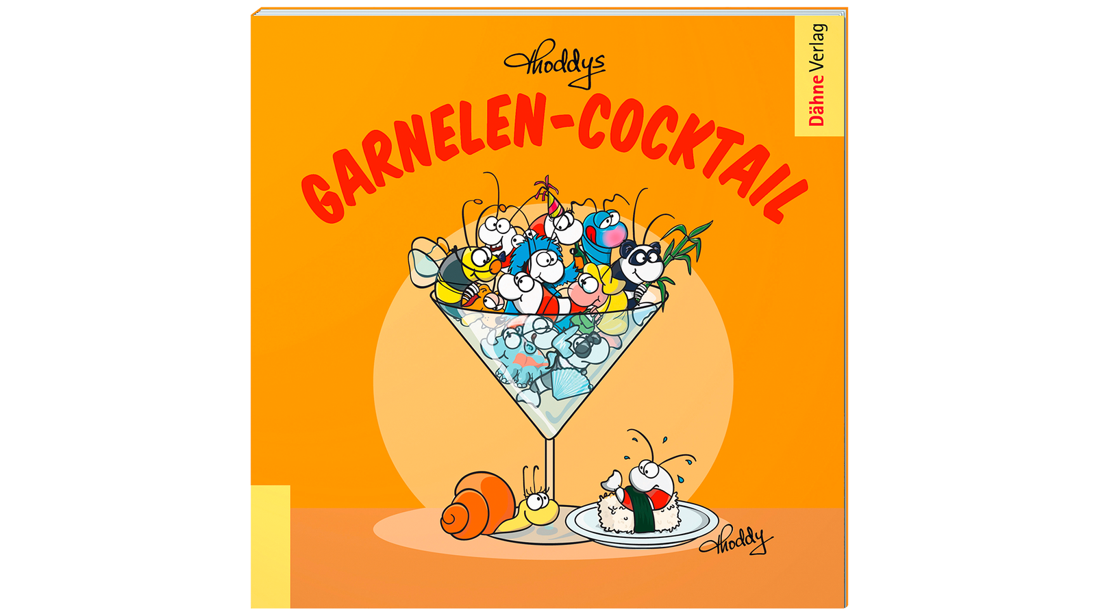 Garnelen-Cocktail Comic von Thorsten Hardel – Humorvolle Aquaristik-Szenen