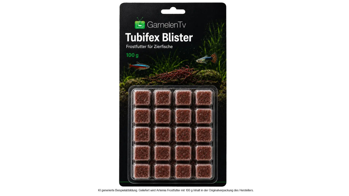 Tubifex Blister 100 g - Frostfutter