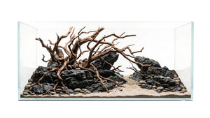 Weißglas-Aquarium 100x30x30cm (LxTxH) 90l