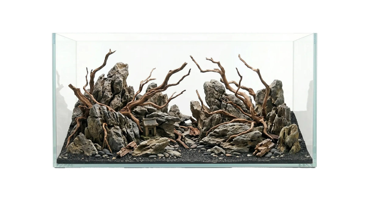 Weißglas-Aquarium 120x40x50cm (LxTxH) 240l