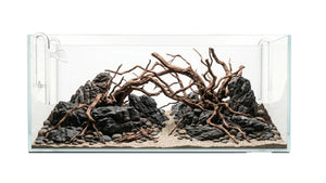 Weißglas-Aquarium 80x35x30cm (LxTxH) 84l