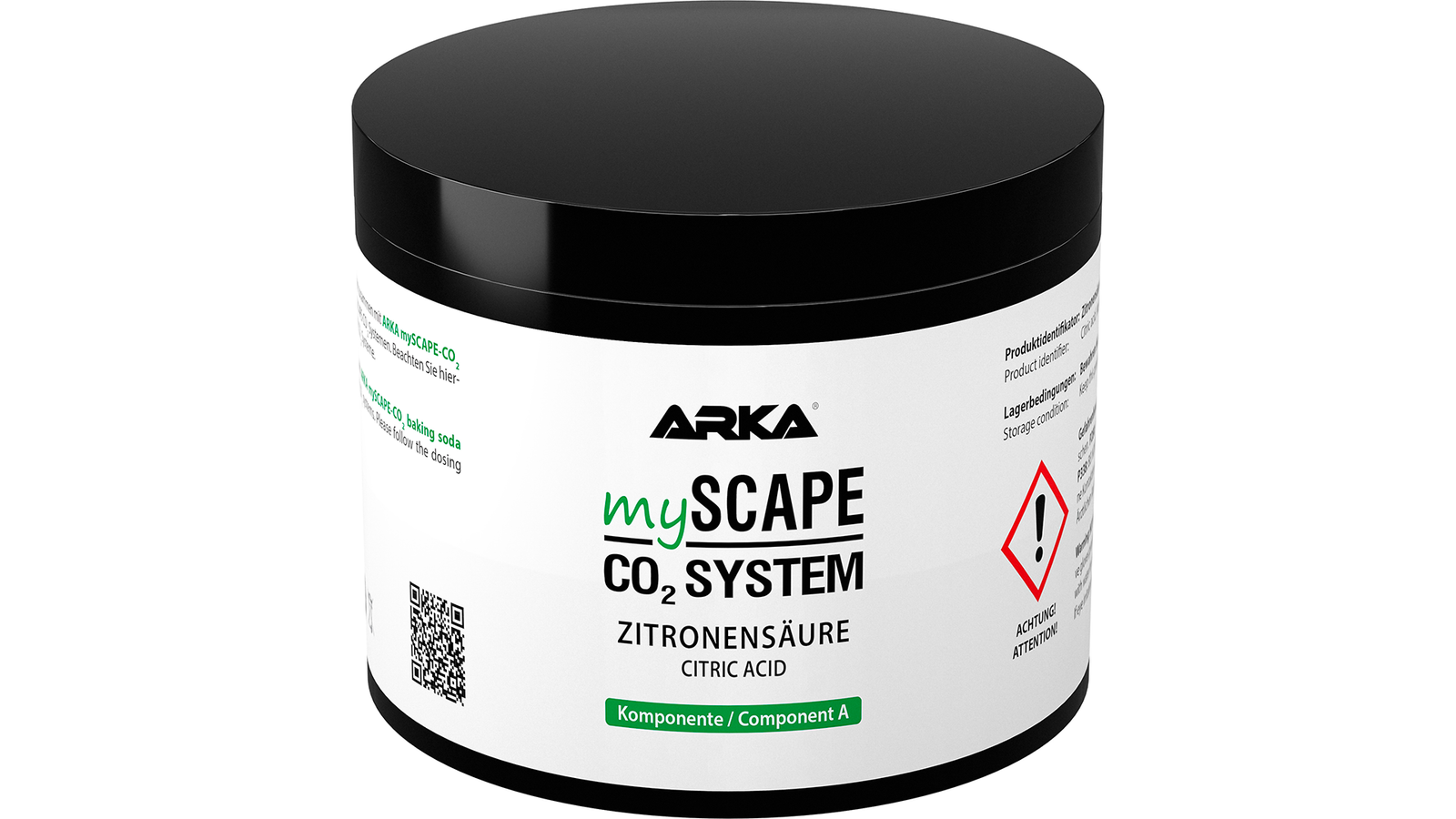 ARKA mySCAPE-CO2 Nachfüllset mit Zitronensäure & Natron