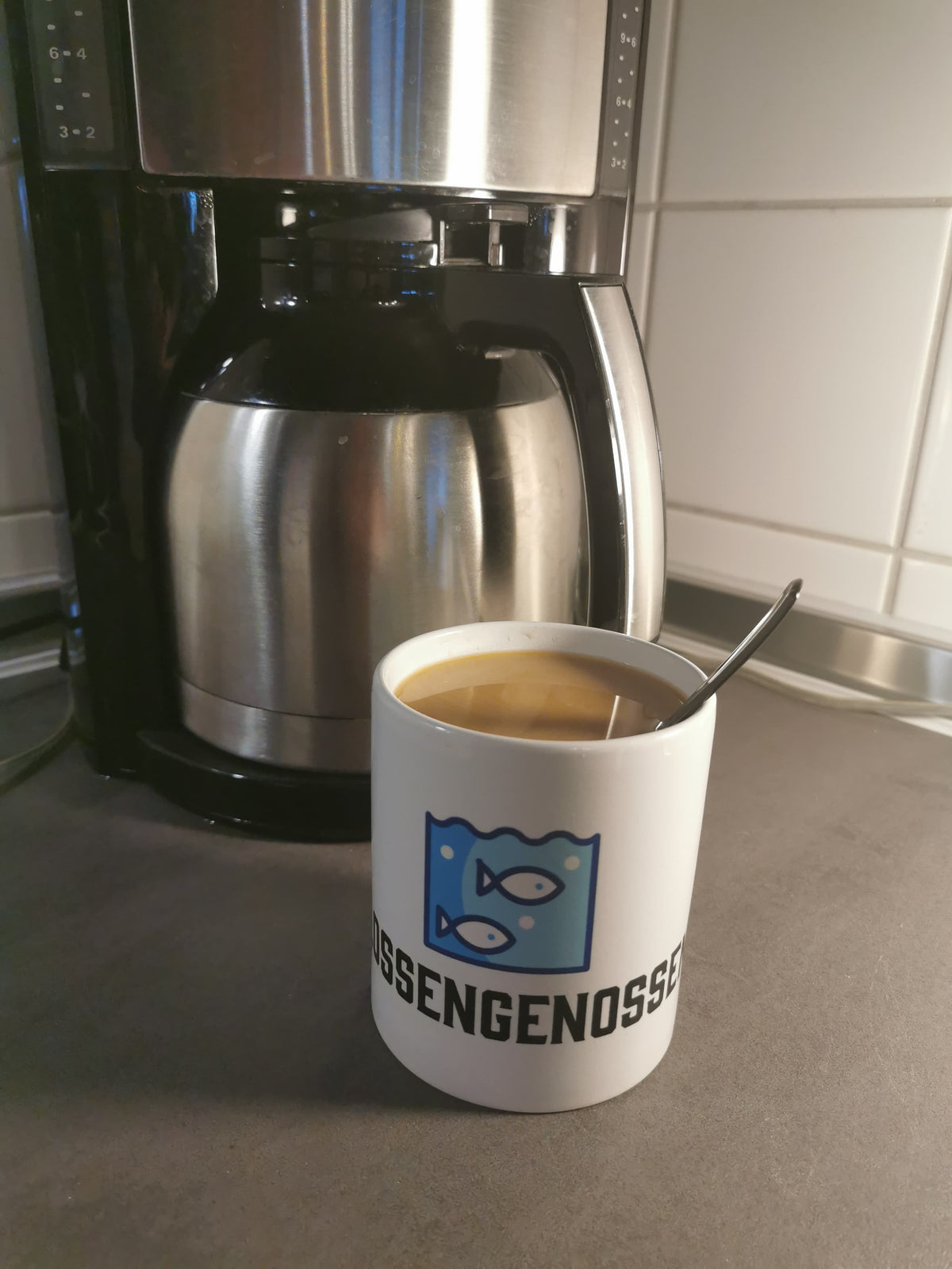 Flossengenossen Tasse – Perfektes Accessoire für Aquaristik-Liebhaber
