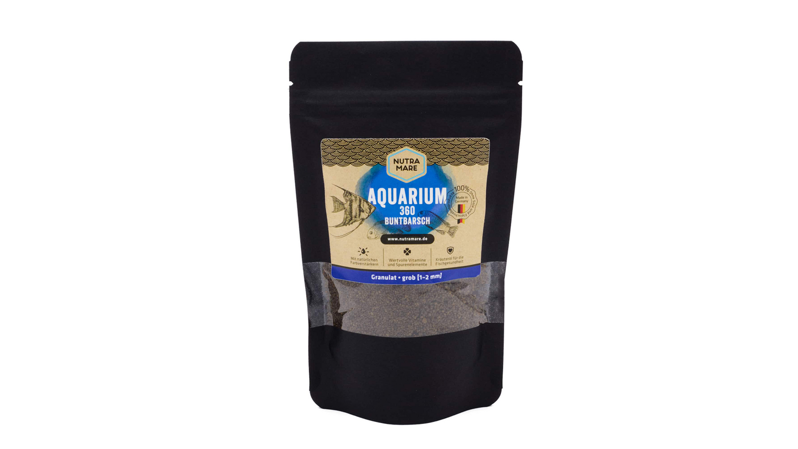 Nutramare Aquarium360 Buntbarsch – Premiumfutter für Cichliden