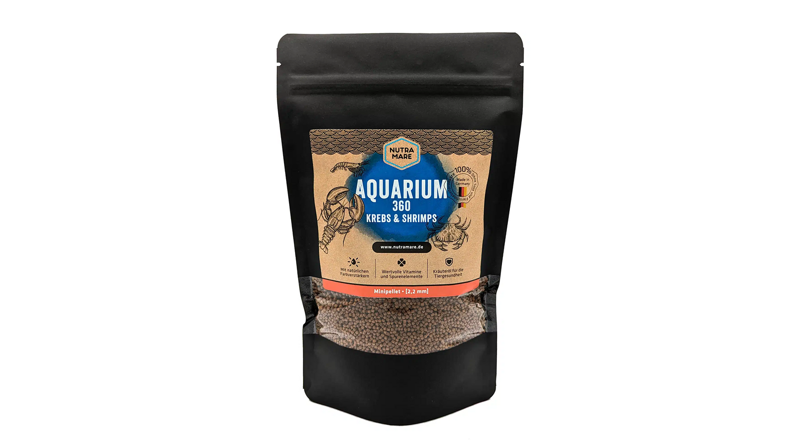 Nutramare Aquarium360 Krebs & Shrimp – Garnelen- & Krebsfutter