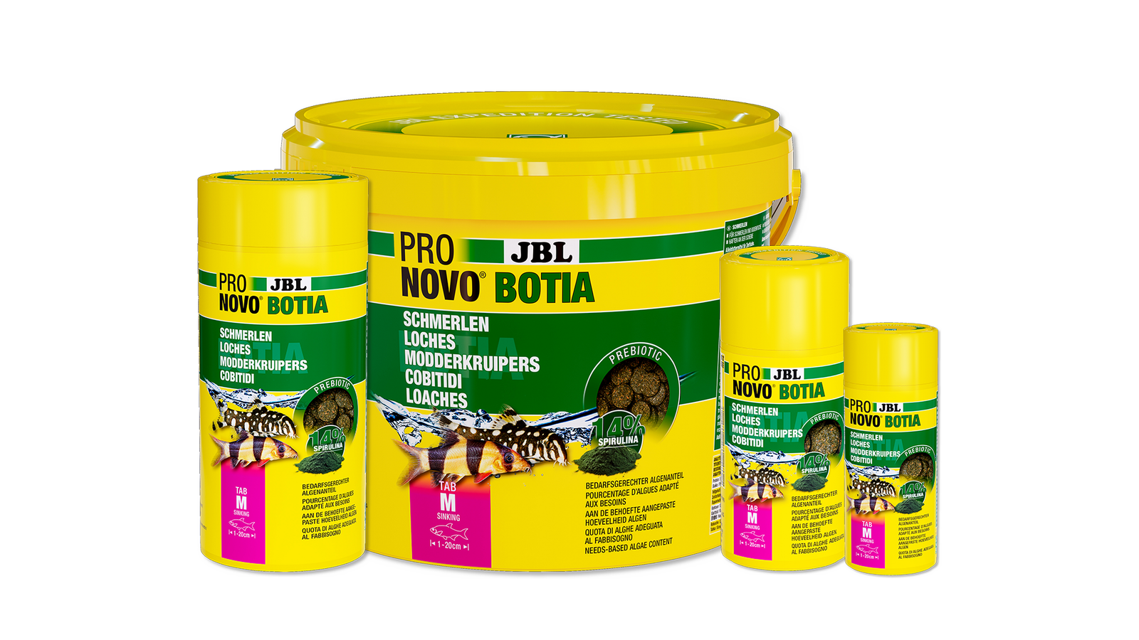 JBL PRONOVO BOTIA TAB M – Futtertabletten für Schmerlen