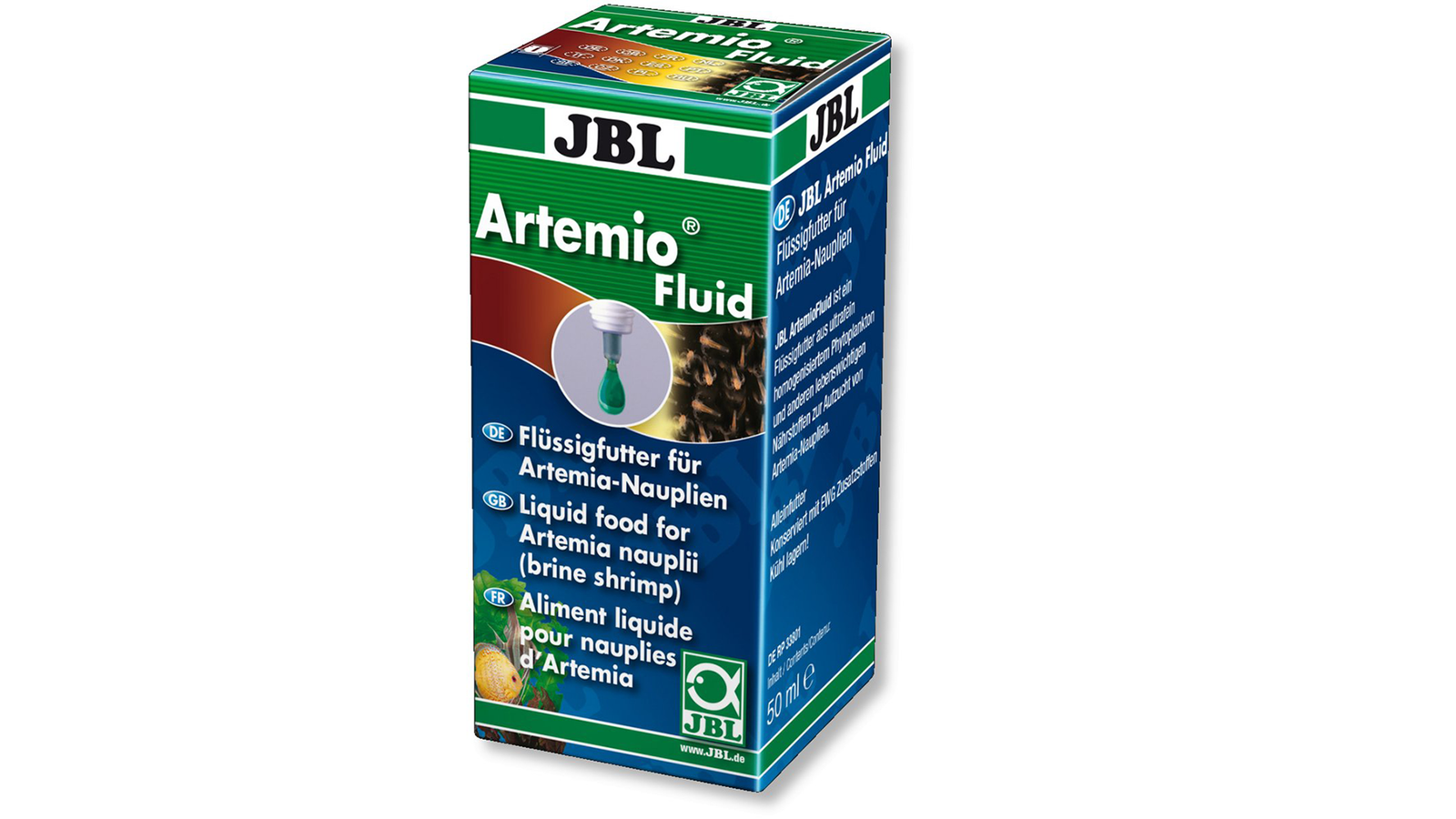 JBL ArtemioFluid 50ml – Nahrungszusatz für Artemia und Jungfische
