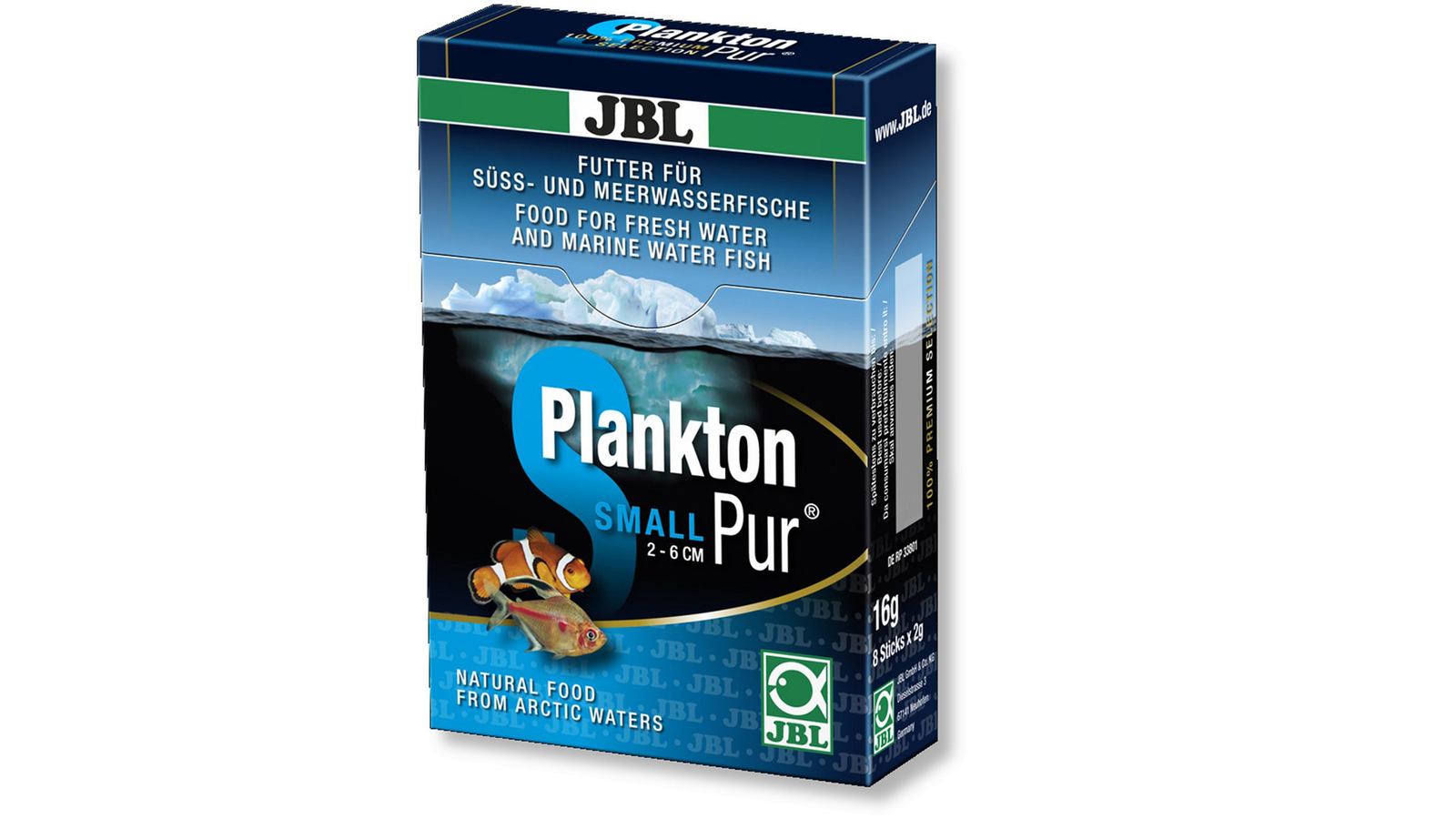 JBL PlanktonPur Small für Süß- und Meerwasserfische